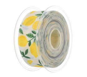 Akcia stuha citrón 40mmx20mbiela