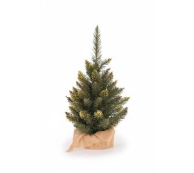 Vianočny stromček zaťažený zlatý š.30/v50cm