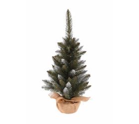 Vianočny stromček zaťažený biele konce š.30/v70cm