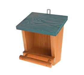 Td423.z krmítko drevo 18x14x21/23 cm