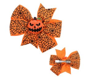 Spona do vlasov oranžová tekvica