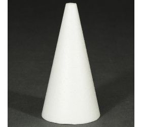 Polystyrén kužeľ 15cm /500/
