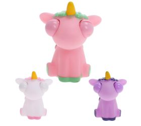 Stláčacie zvieratko jednorožec 8cm