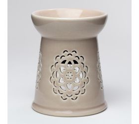 Super cena aroma lampa mandaly svet. hnedá porcelán 13cm