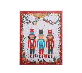 Agb2020003 taška darč.v25x20+10cm nutcracker with garlands