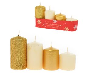 Adventná post.glamours 50/55-70-85-100 zlatý