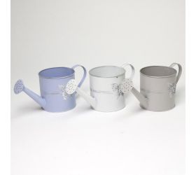 Váza krhla malá kov mix 3f motýľ  v:13x13cm super cena