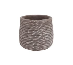 Obal keramika vzhľad motúz  16xv14cm