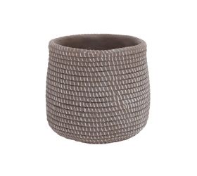 Obal keramika vzhľad motúz 19,5xv18cm