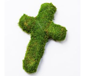 Machový kríž 30cm