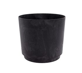 135 obal aura rec.beton čierny 22,5cm