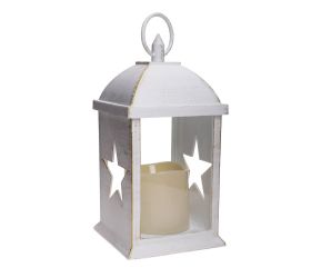 Lucerna led s hviezdou white/gold