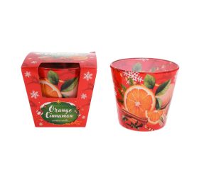 Voň.v skle orange+cinnamon115gr/sas9034/