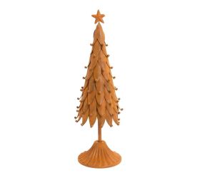 Stromček medený plech 36*11,5*10,2cm