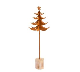 Stromček medený plech 47*18*6,8cm