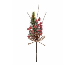 Zápich čečina, šípky, šiška 38cm