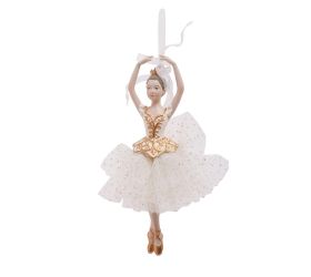 Záves baletka kré/zla ornament poly 8,5*6,2*17cm