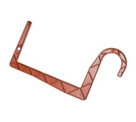 Držiak universal kratší 12cm trubka terakota