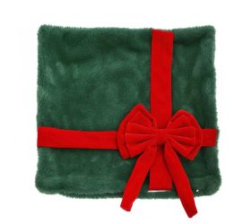 Obliečka na vankúš zel/čer textil 43*43cm