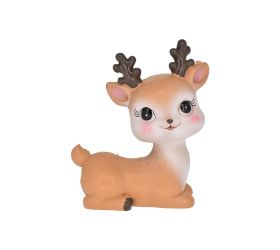 Sob ležiaci hnedý poly 8*4,2*9cm