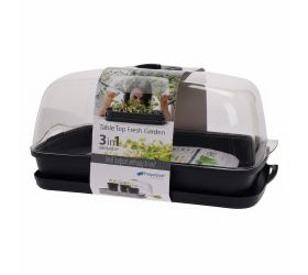 Dreh400p sadbovač respana s polykarb.strieškou table greenhou.antr. 39,1x25,7xv18,5cm