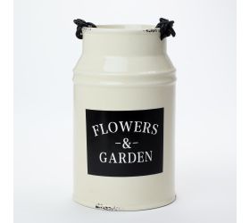 Obal váza krém dolomit 13,3x13,3x21,7cm