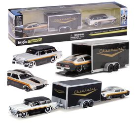 Licencované kovové autá 1:64 – chevrolet nomad 1955 a vega 1971