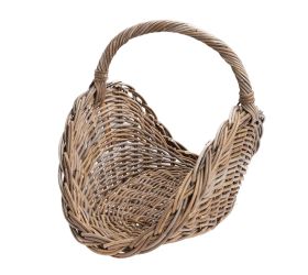 Kôš krbový z ratanu 56x41x29/44cm sr-58-423.kg