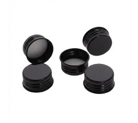 Zátka kov.so závitom 28x18čierna