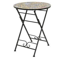 Stôl bistro braga oceľový vonkajší d.60cm h.76cm