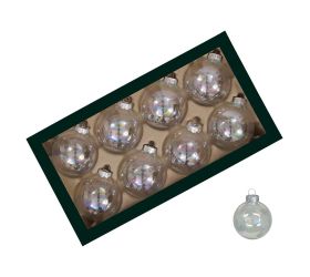 Guličky pries.perleť sklo s/8 80mm
