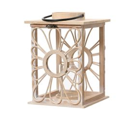 Lampáš drev/ratan veľký