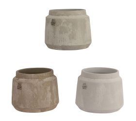 Kvetináč obal  terakota matt ass3 v14x18cm //889914