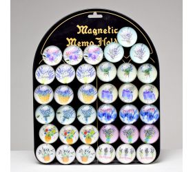 Magnetka levanduľa mix 4x4x1,4cm 36ks super cena