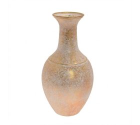 Váza bie/zla plech 18*34,5cm