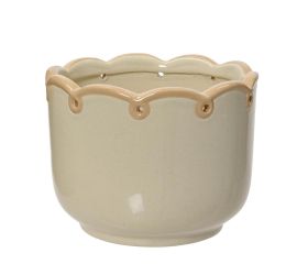 Kvetináč obal veľký krém
