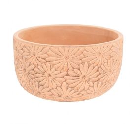 Obal margaréta keramika 20.8*20.8*10.8 žltý