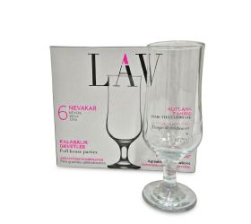 Pohár s/6 sklo na koktejl 370ml *3720