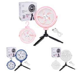 Bezdrôtový usb ventilátor silent desk clip, 3 x air