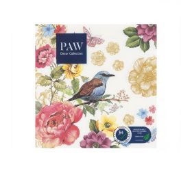 Sdl090600 servítky 33x33cm/20ks/3vrst  bird of paradise