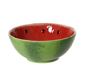 Miska dolomitového melónu lesklý melón pr.15/v6cm