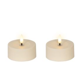 Led solárna sviečka čajová plast. pr.7/v3,2cm