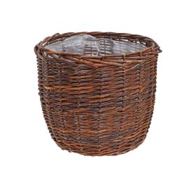 Obal prútie hnedý malý 25x25x25cm hd-a588/s