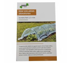 Záhradný skleník mini sada 1,5/4m skladací *5417