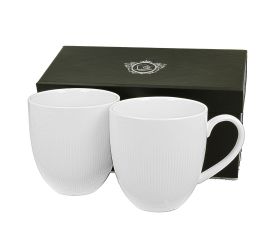 Šálka s/2 biely porcelán  rafael