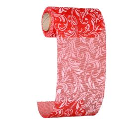 Juta 12cmx5y/4,57 red/white