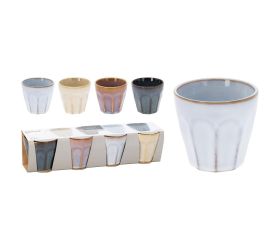 Šálka z kameniny 90ml s/4