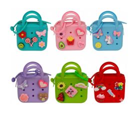 Kabelka s príveskom, so zipsom, 9x12cm