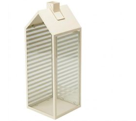 Lampáš dom krém kov malý nb1251550