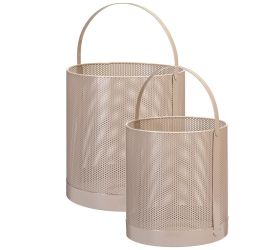 Lampáš kovový s/2 krém